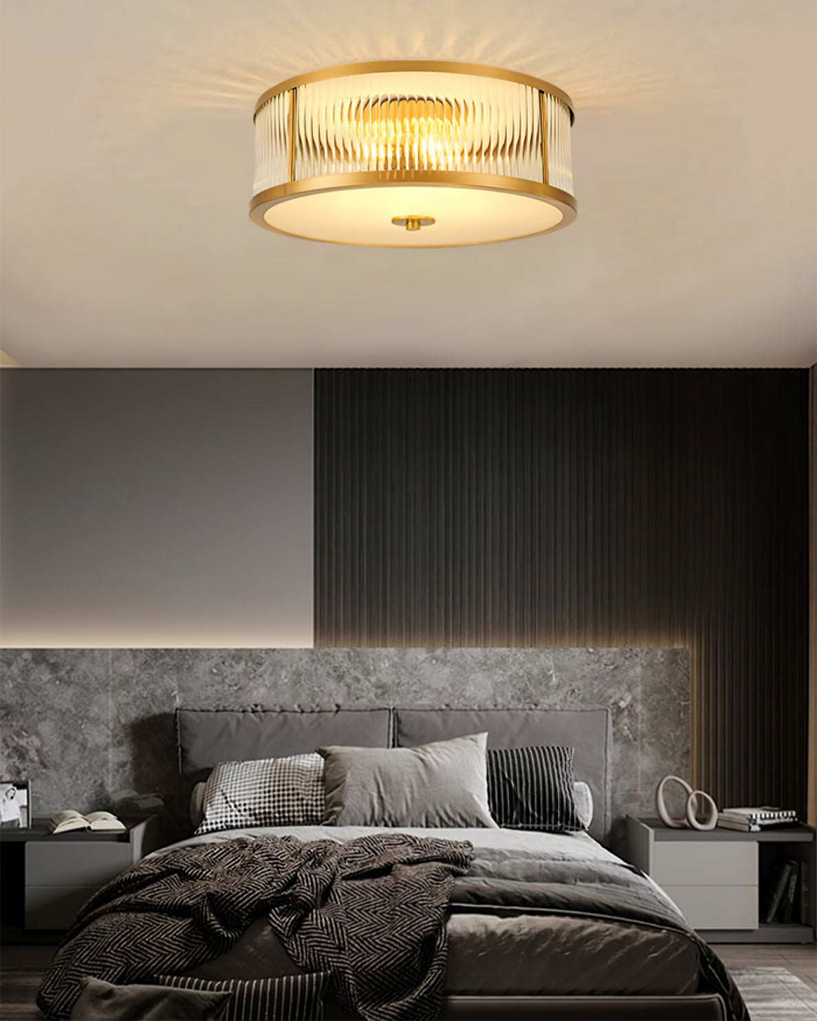 Elegant Ceiling Lamp with Warm Ambient Lighting