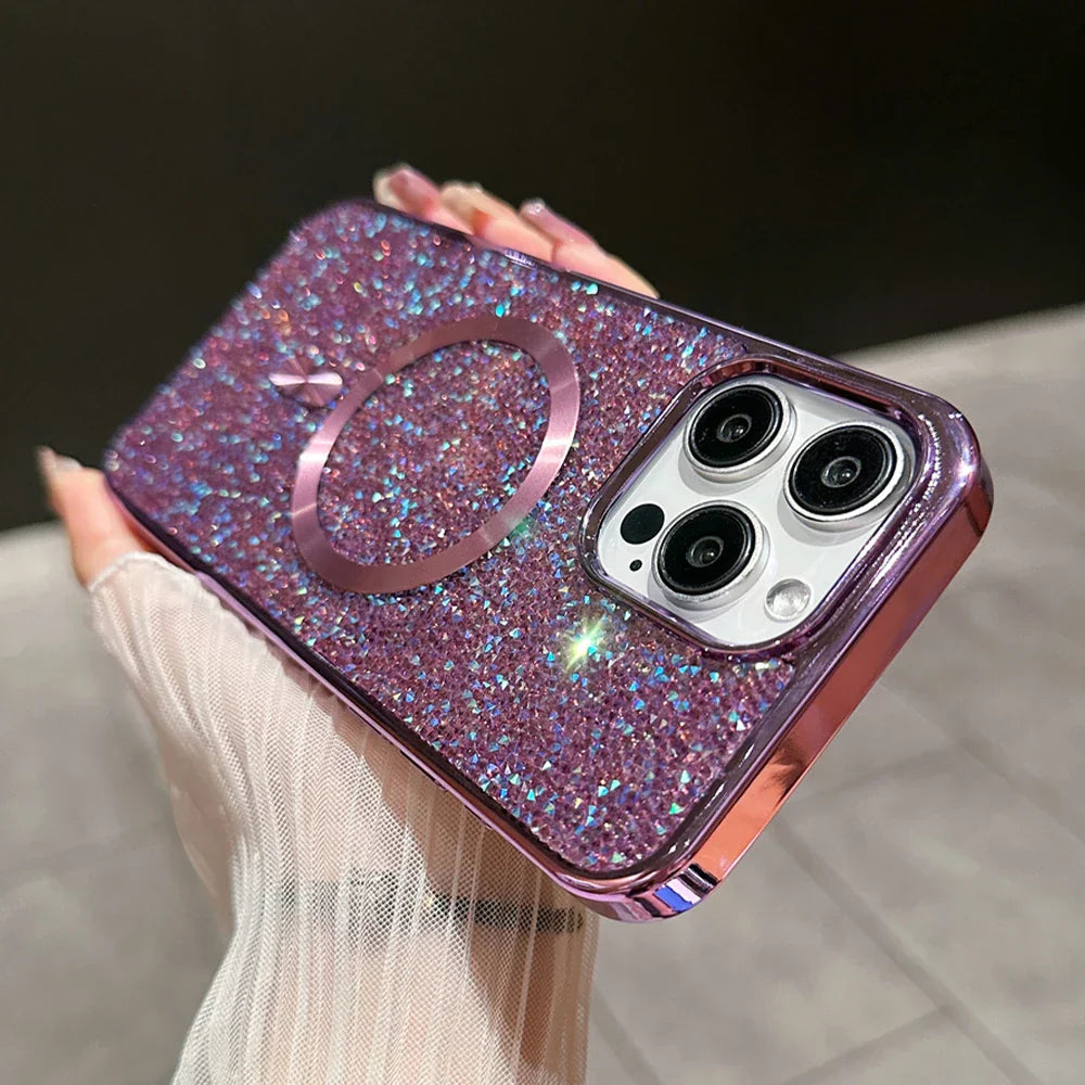 Shiny Protective Magnetic iPhone Cover - Glamry