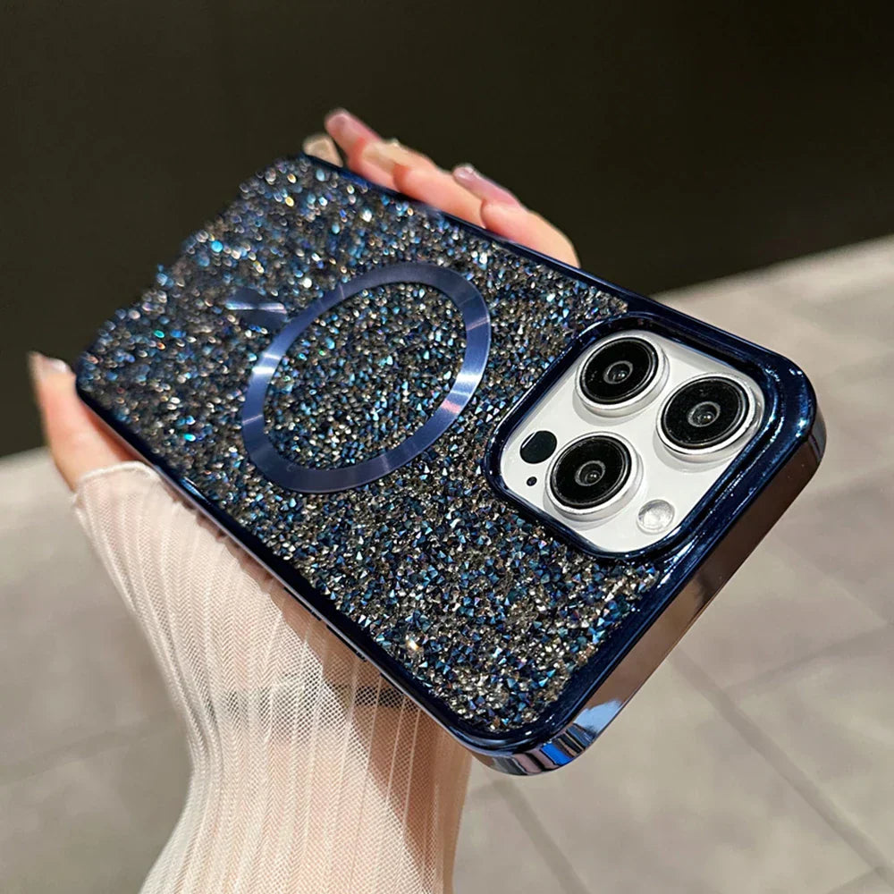 Shiny Protective Magnetic iPhone Cover