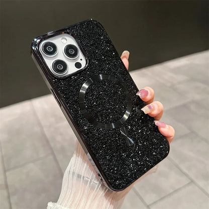 Shiny Protective Magnetic iPhone Cover