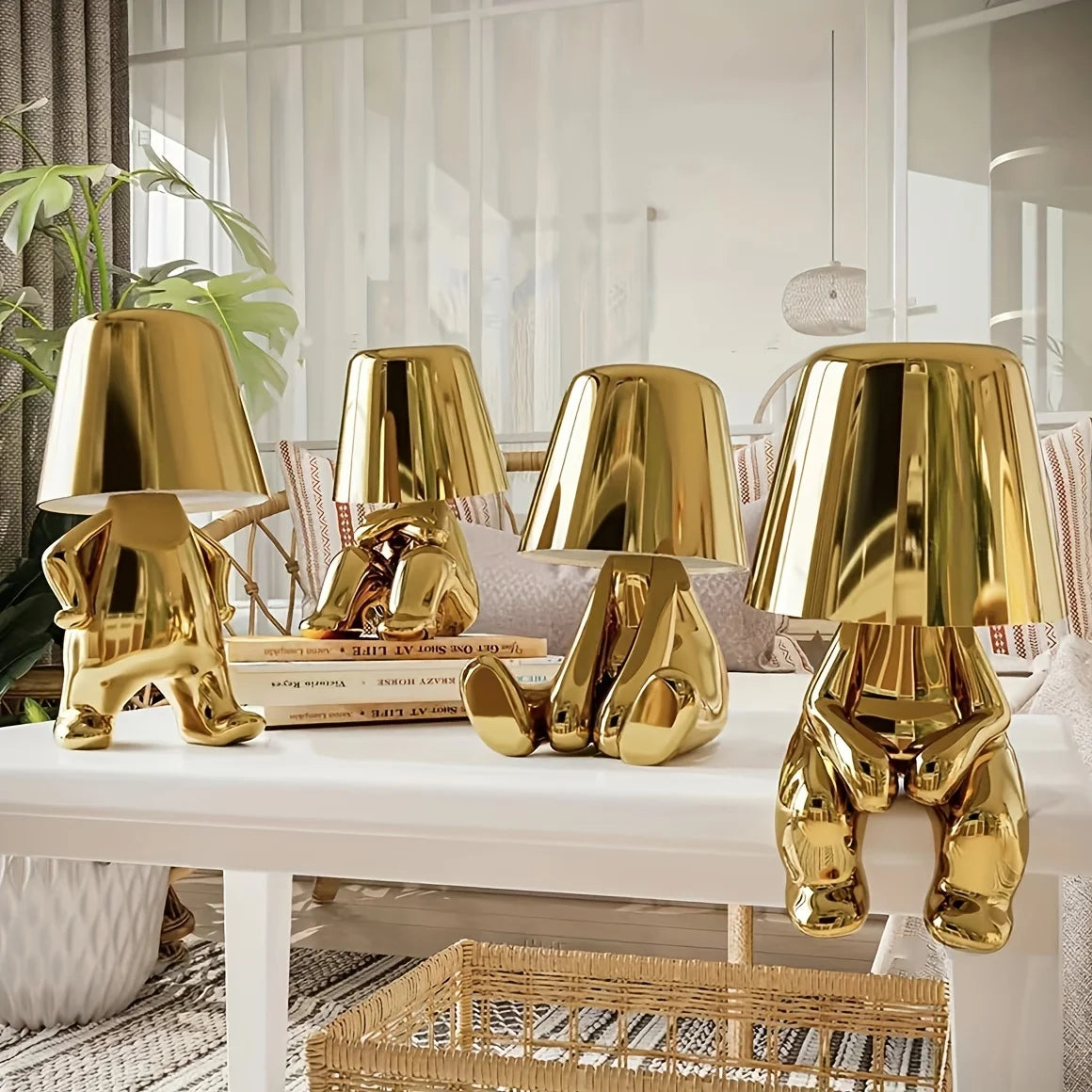 Luxurious Metal Table Lamp - Glamry
