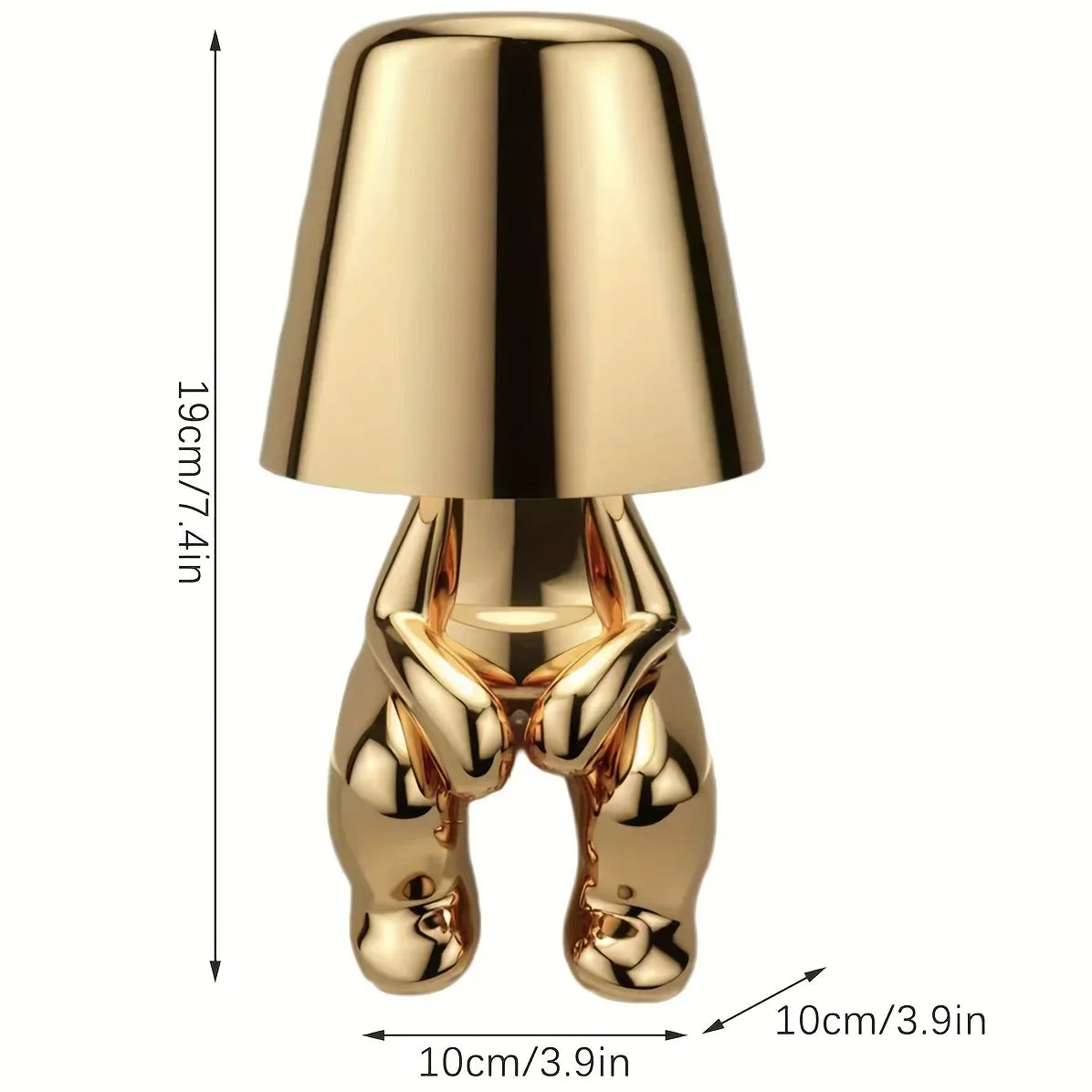 Elegant Brass Accent Table Lamp