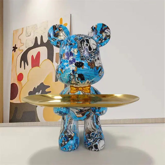 Colorful Bear Garden Statue - Glamry