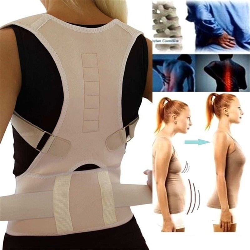Posture Corrector Magnetic Back Support Brace