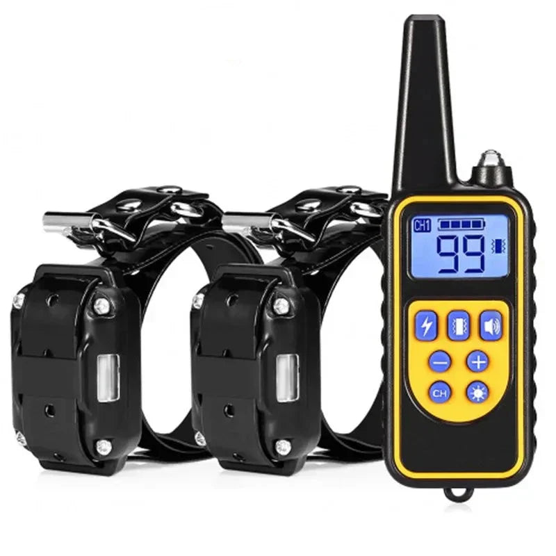 Waterproof Rechargeable Dog Shock Training Collar