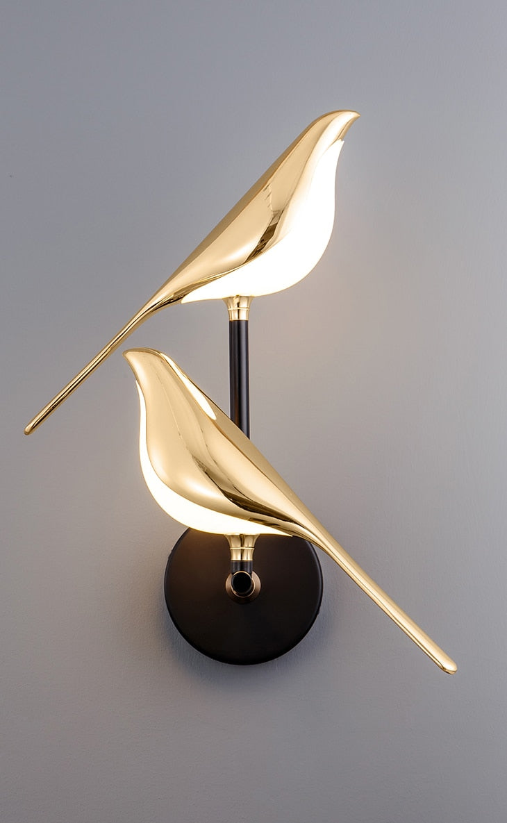 Unique Bird Shaped Wall Light