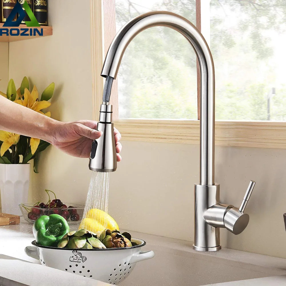 Flexible Sink Faucet with Adjustable Spout - Glamry