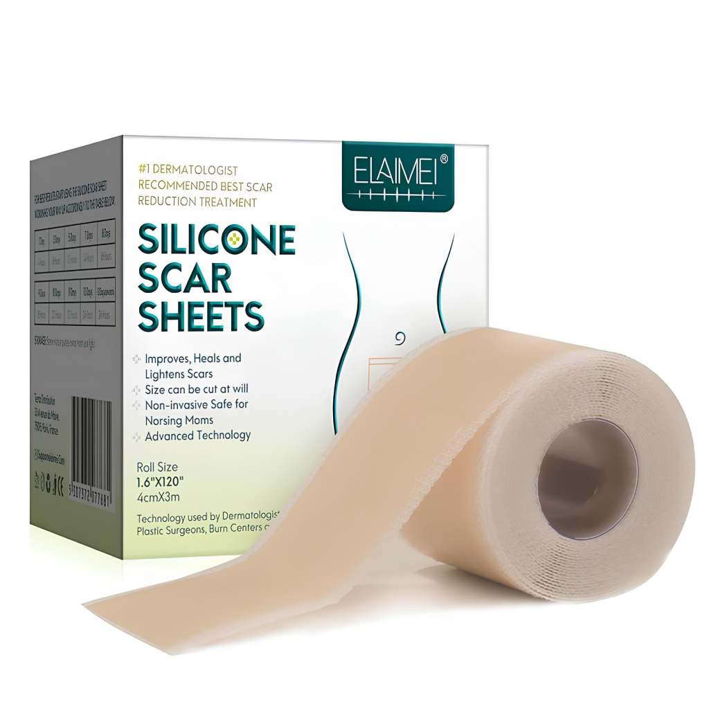 Reusable Medical-Grade Silicone Scar Sheet Roll