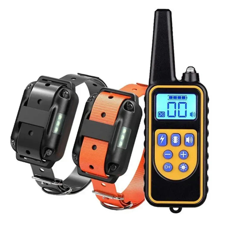 Waterproof Rechargeable Dog Shock Training Collar