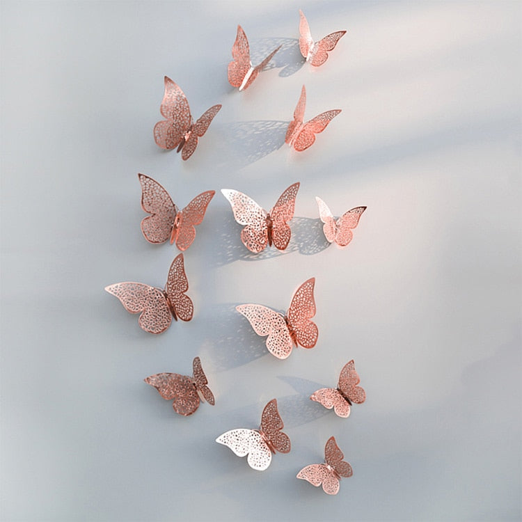 Beautiful 3D Butterfly Wall Art