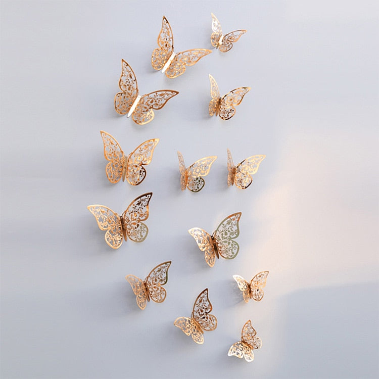 Beautiful 3D Butterfly Wall Art