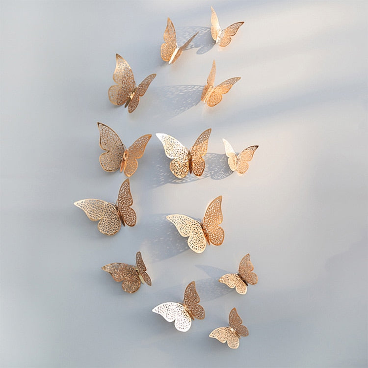 Beautiful 3D Butterfly Wall Art