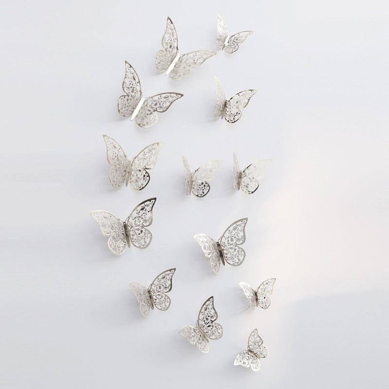 Beautiful 3D Butterfly Wall Art