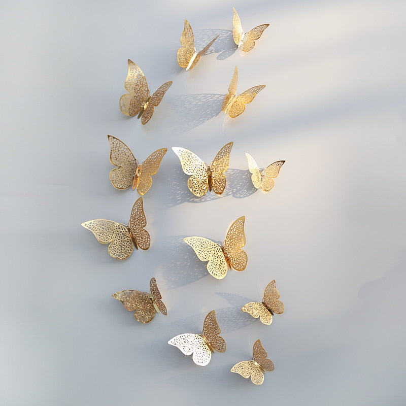 Beautiful 3D Butterfly Wall Art