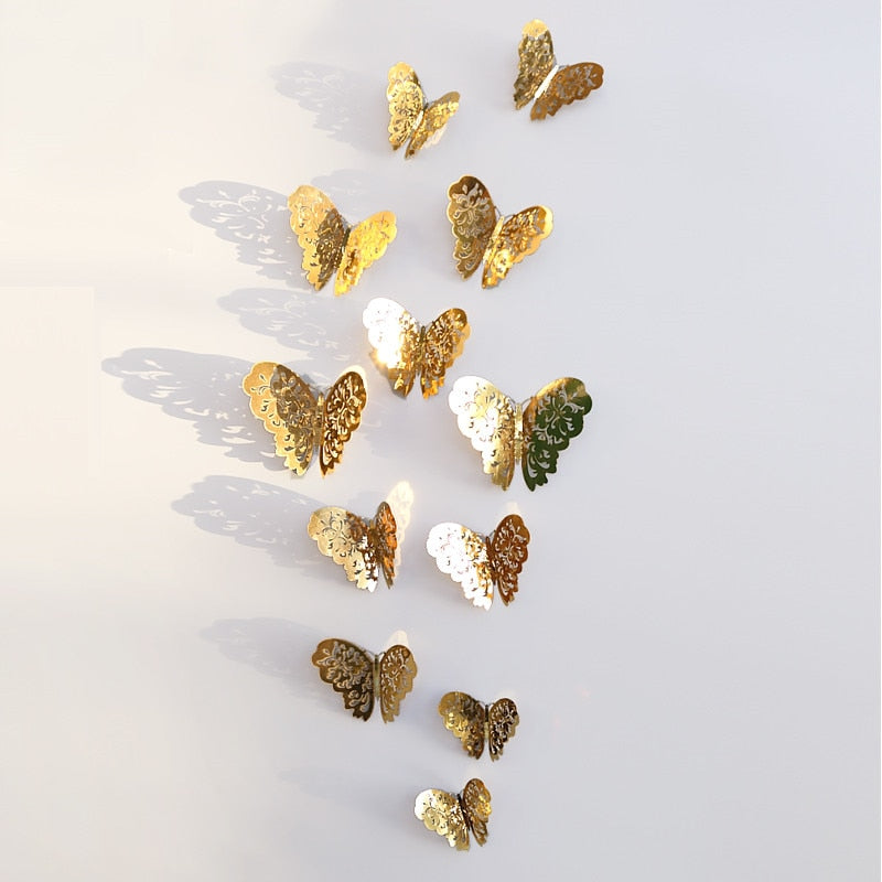 Beautiful 3D Butterfly Wall Art