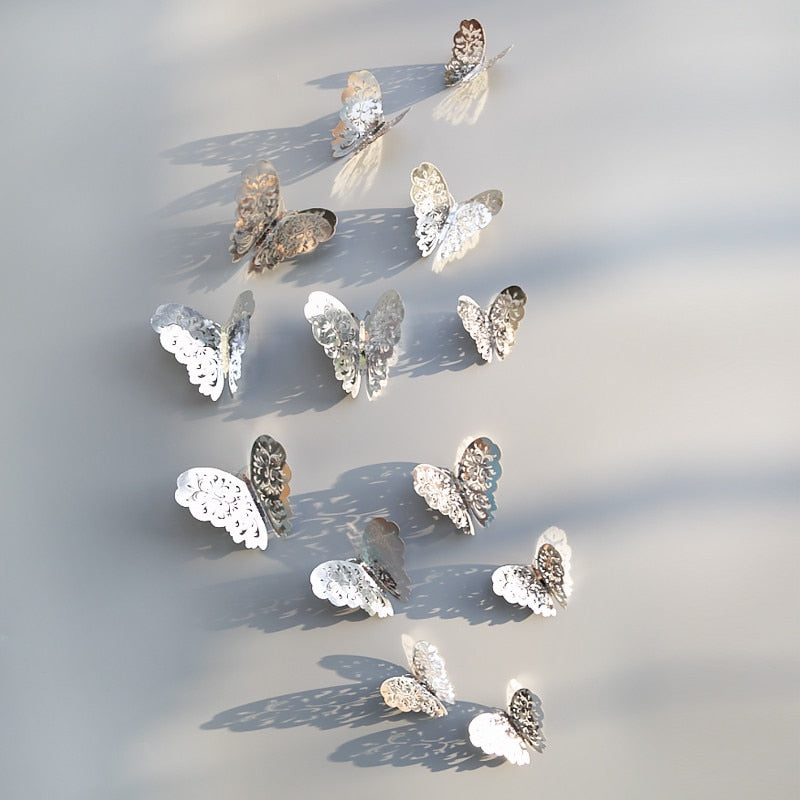 Beautiful 3D Butterfly Wall Art