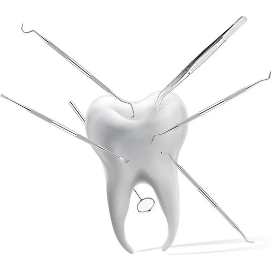 Dentaclean - Premium Metal Dental Pick & Scraper - Glamry