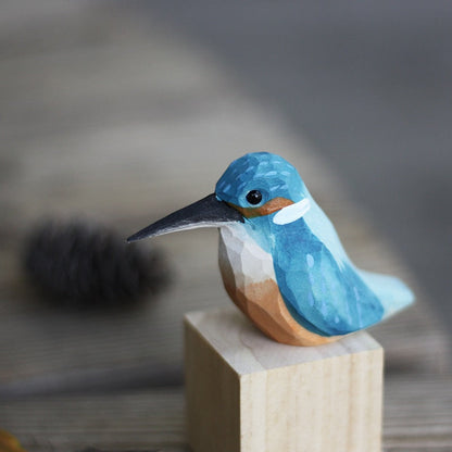 Beautiful Handcrafted Wooden Bird Decor