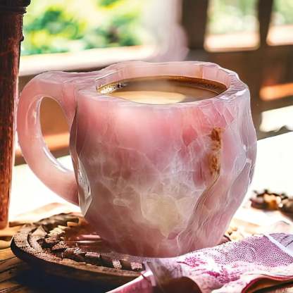 Artisan Ceramic Coffee Mug - Thermal Insulated, Microwave Safe