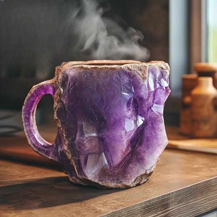 Artisan Ceramic Coffee Mug - Thermal Insulated, Microwave Safe