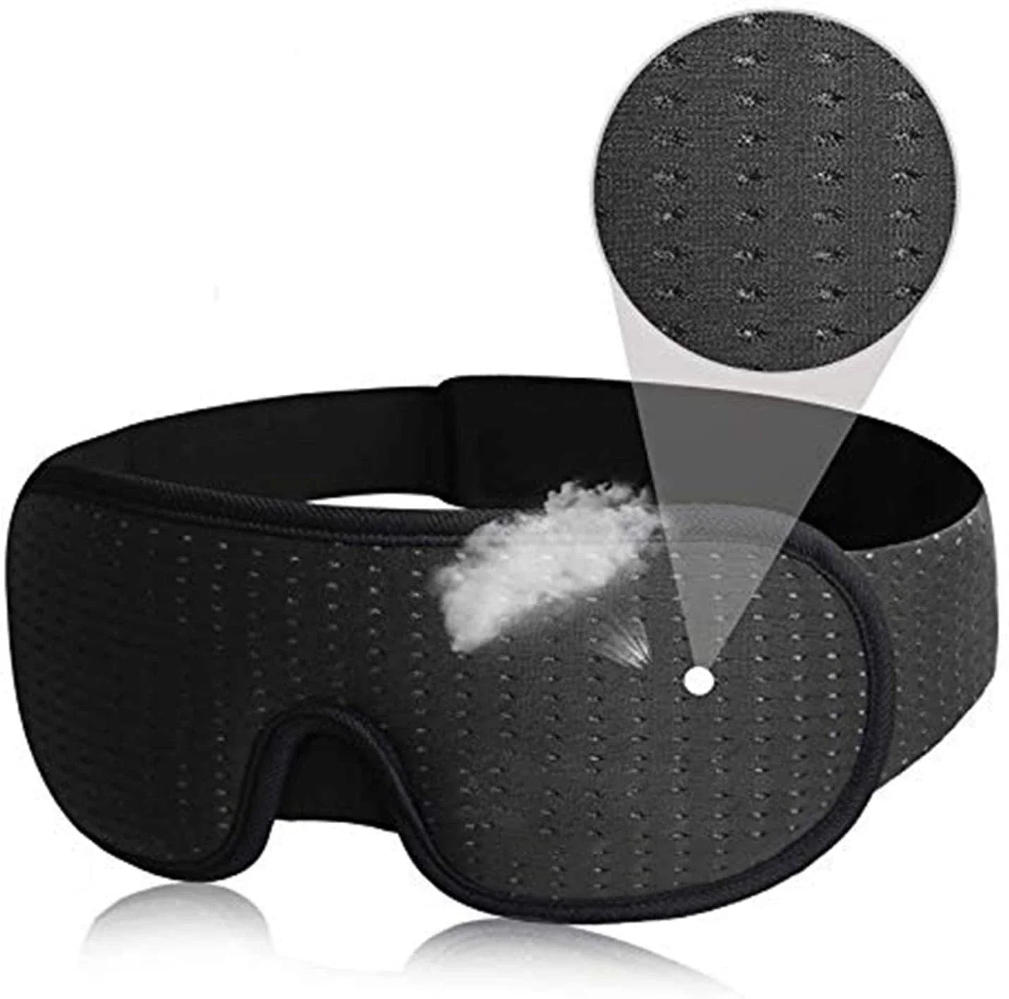 Sleepytime Contoured Eye Mask for Restful Sleep - Glamry