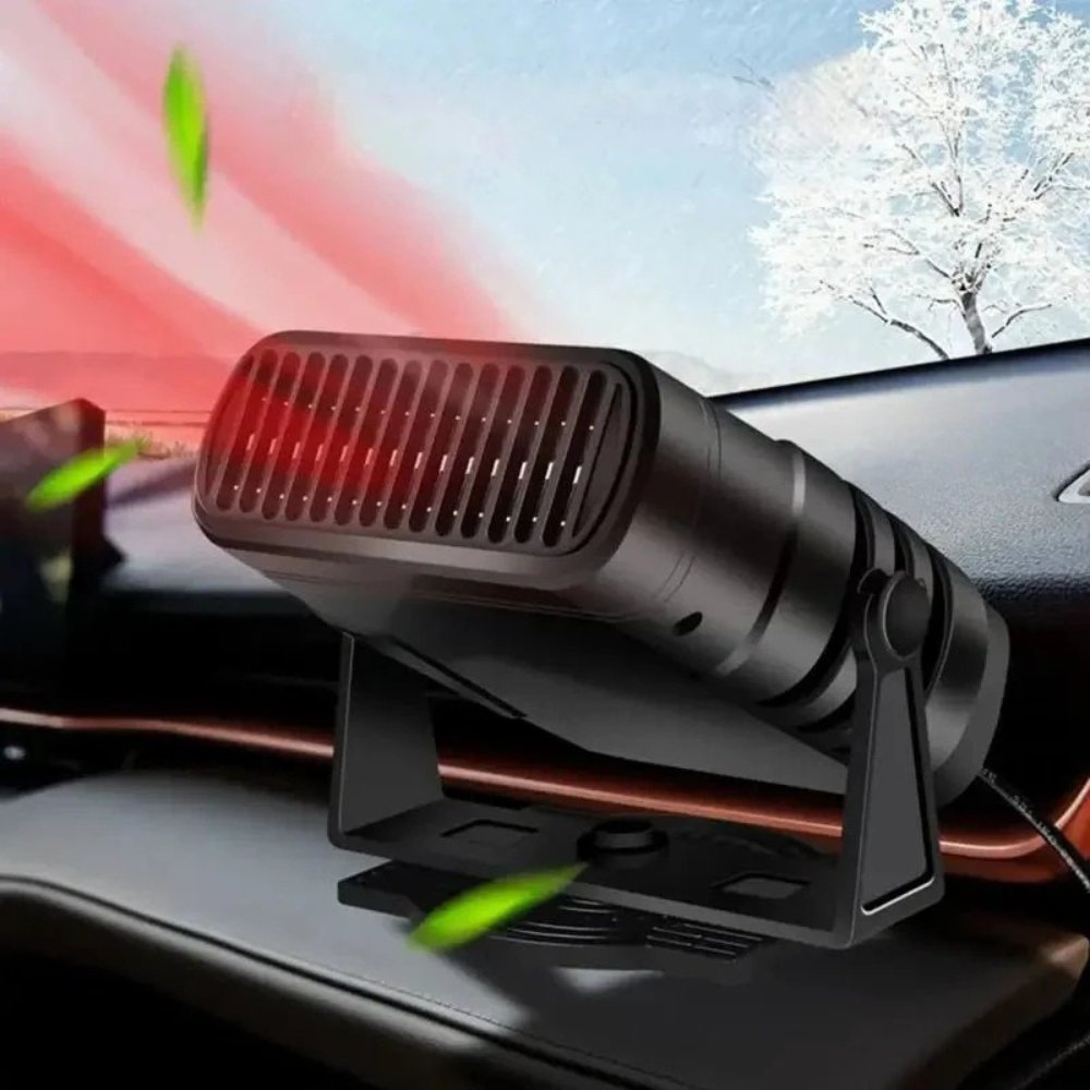 Compact Car Heater Defroster for Winter Warmth - Glamry
