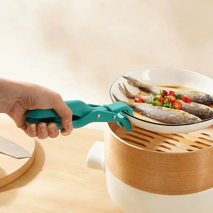 Non-Stick Silicone Kitchen Tongs for Easy Cooking