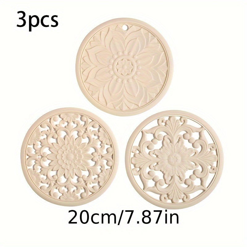 Heatproof Silicone Table Mat Set for Pots and Dishes