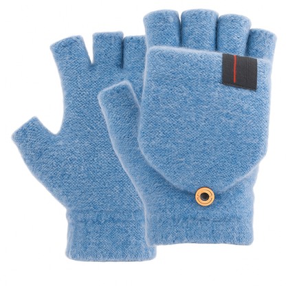 Warm Touch Heated Fingerless Gloves for Winter Cold