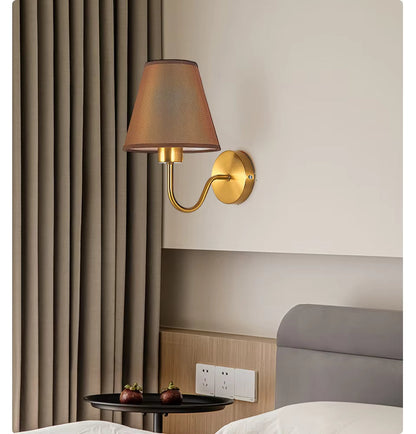 Vintage Fabric Table Lamp in US Style