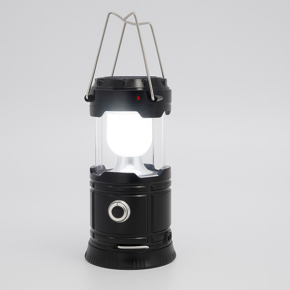 Portable Solar Powered LED Camping Lantern - Glamry