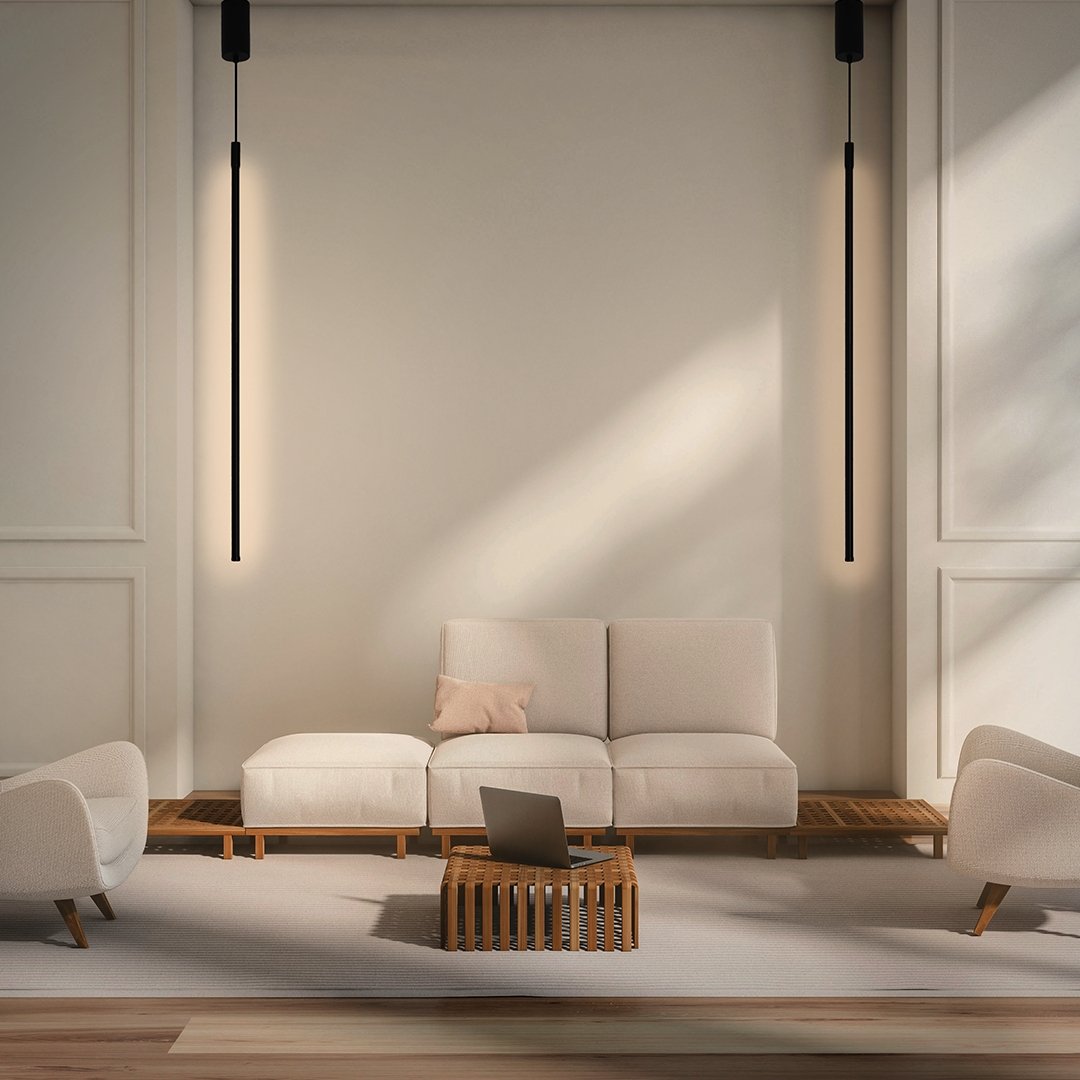 Bright LED Hanging Light with Remote
