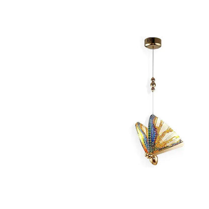 Beautiful Butterfly Hanging Light Fixture