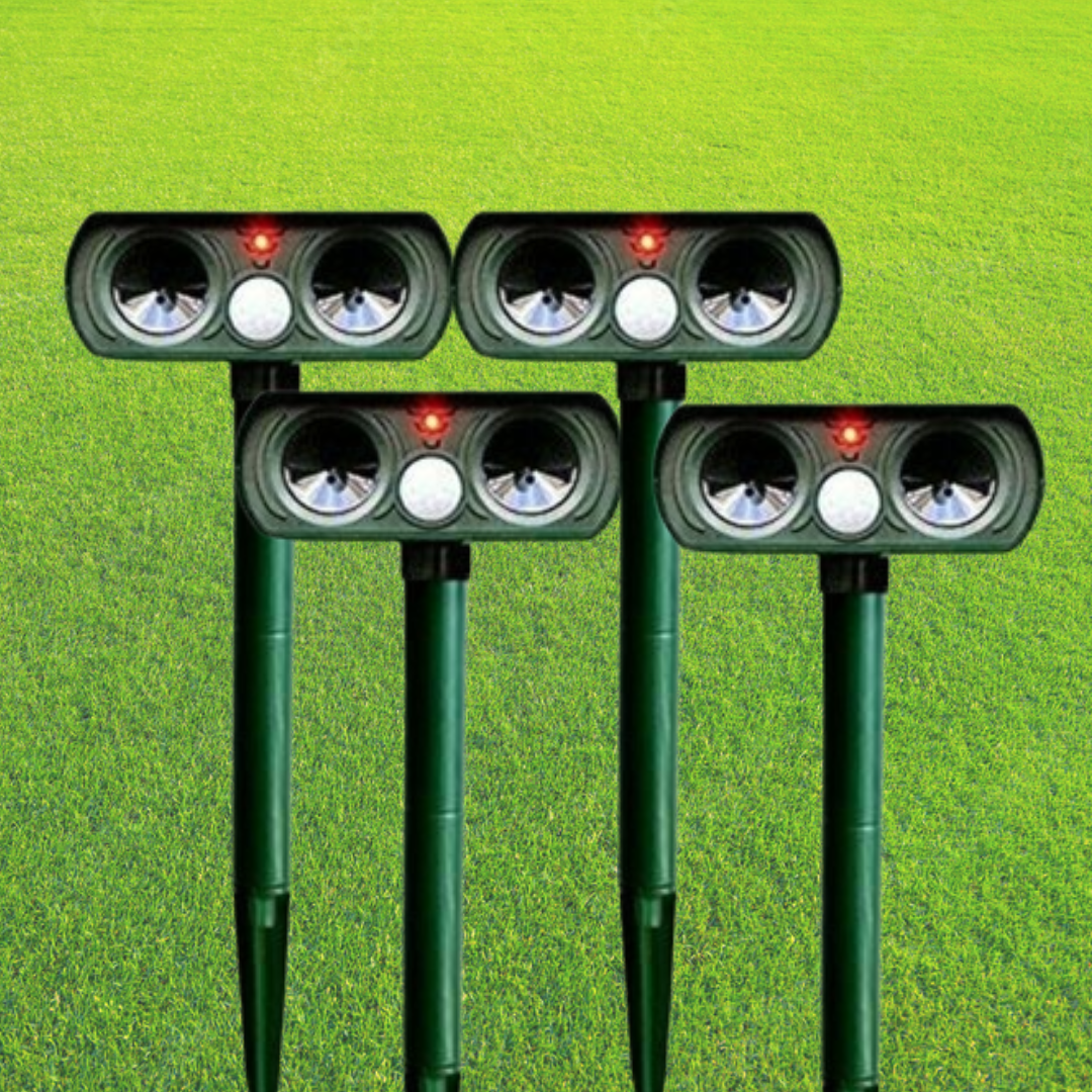 Outdoor Motion Sensor Pest Repeller Device - Glamry