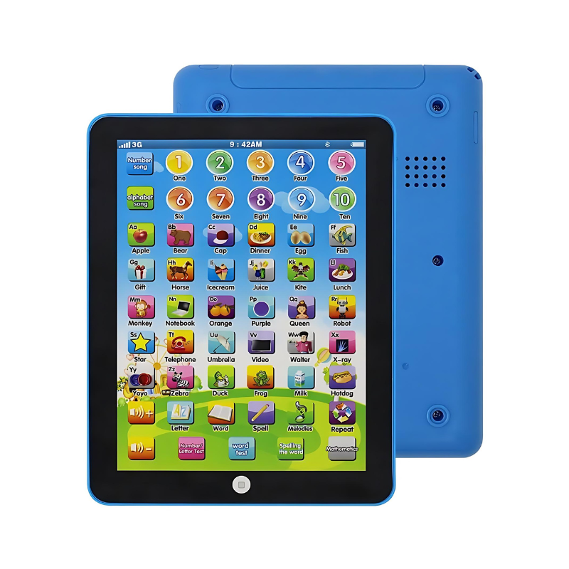 Fun Learning Tablet for Children with Interactive Games - Glamry