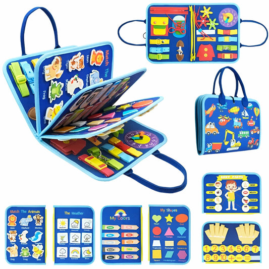 Fun Educational Activity Book for Children - Glamry