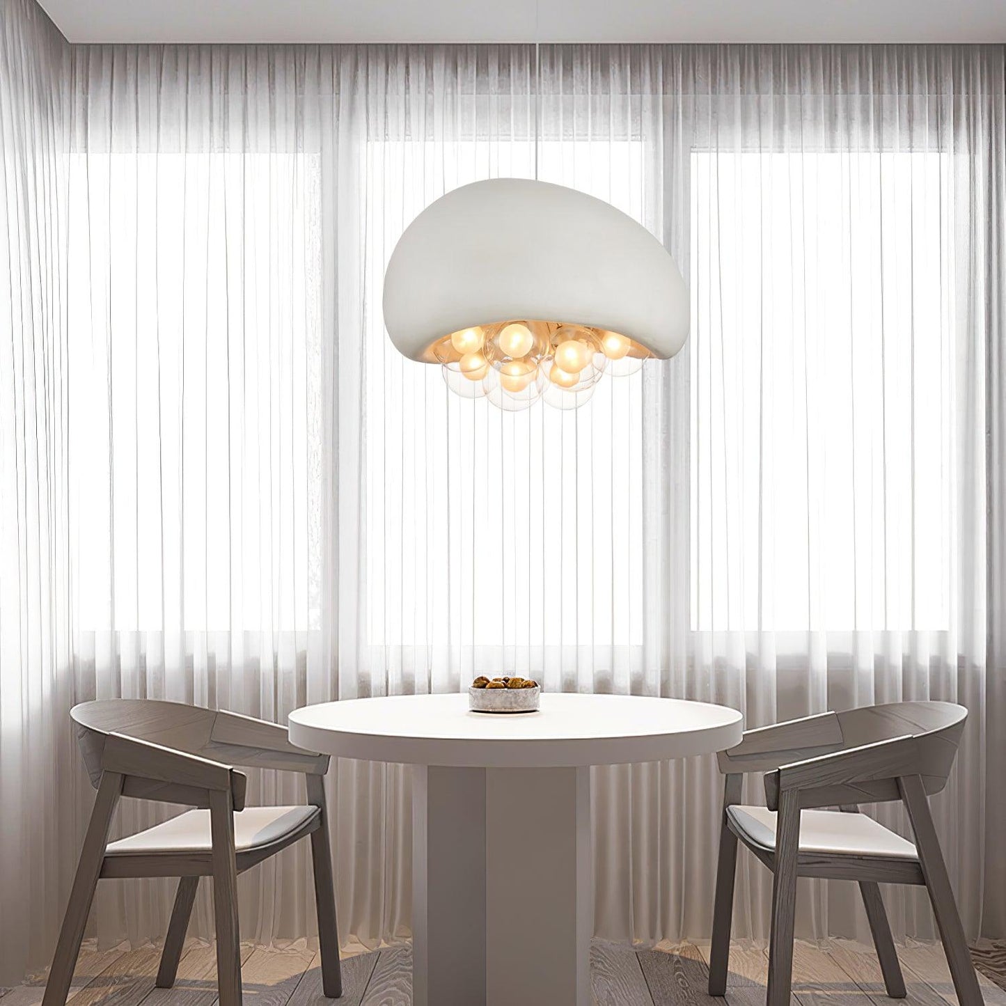 Bright Airy Pendant Light Fixture