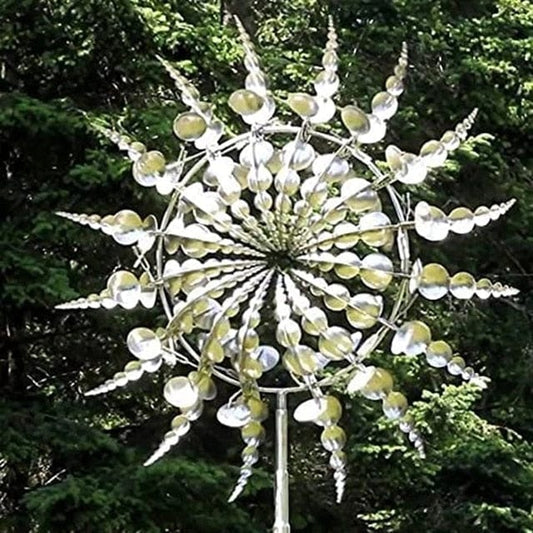 Colorful Outdoor Metal Windmill Decor Ornament - Glamry