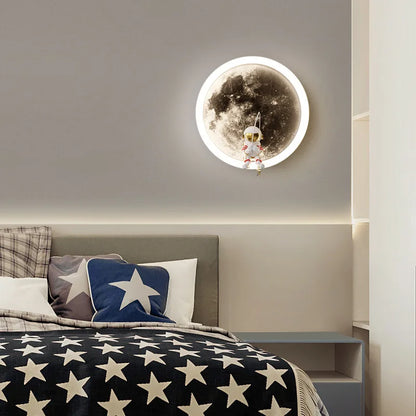 Bright Moon LED Wall Light
