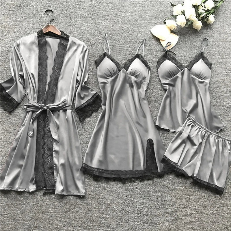 Luxurious Plush Pajama Set for Cozy Sleep
