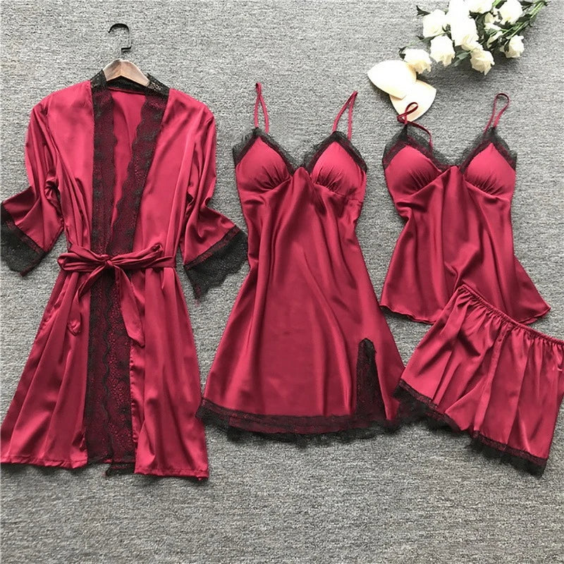 Luxurious Plush Pajama Set for Cozy Sleep