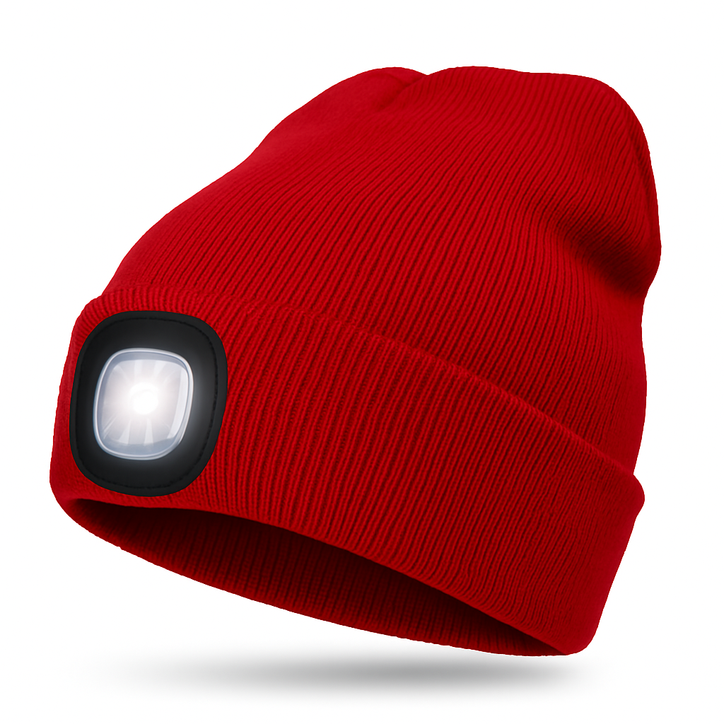 Cozy LED Winter Beanie Hat