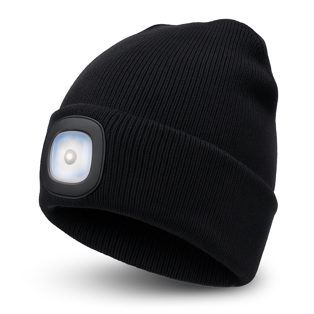 Cozy LED Winter Beanie Hat
