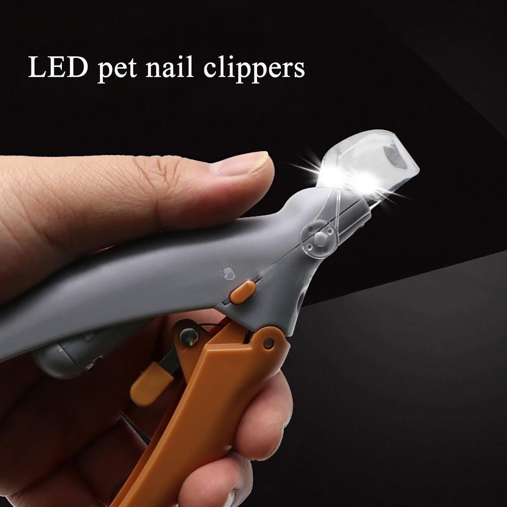 Easy to Use LED Pet Nail Trimmer with Magnifier - Glamry