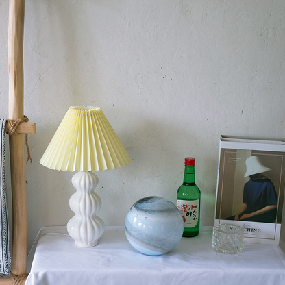 Soft Shade Table Lamp with Warm Ambient Light