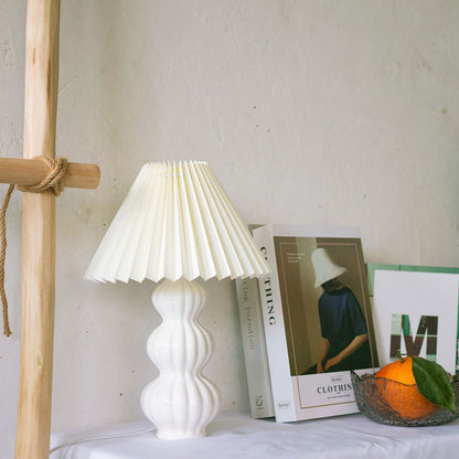 Soft Shade Table Lamp with Warm Ambient Light