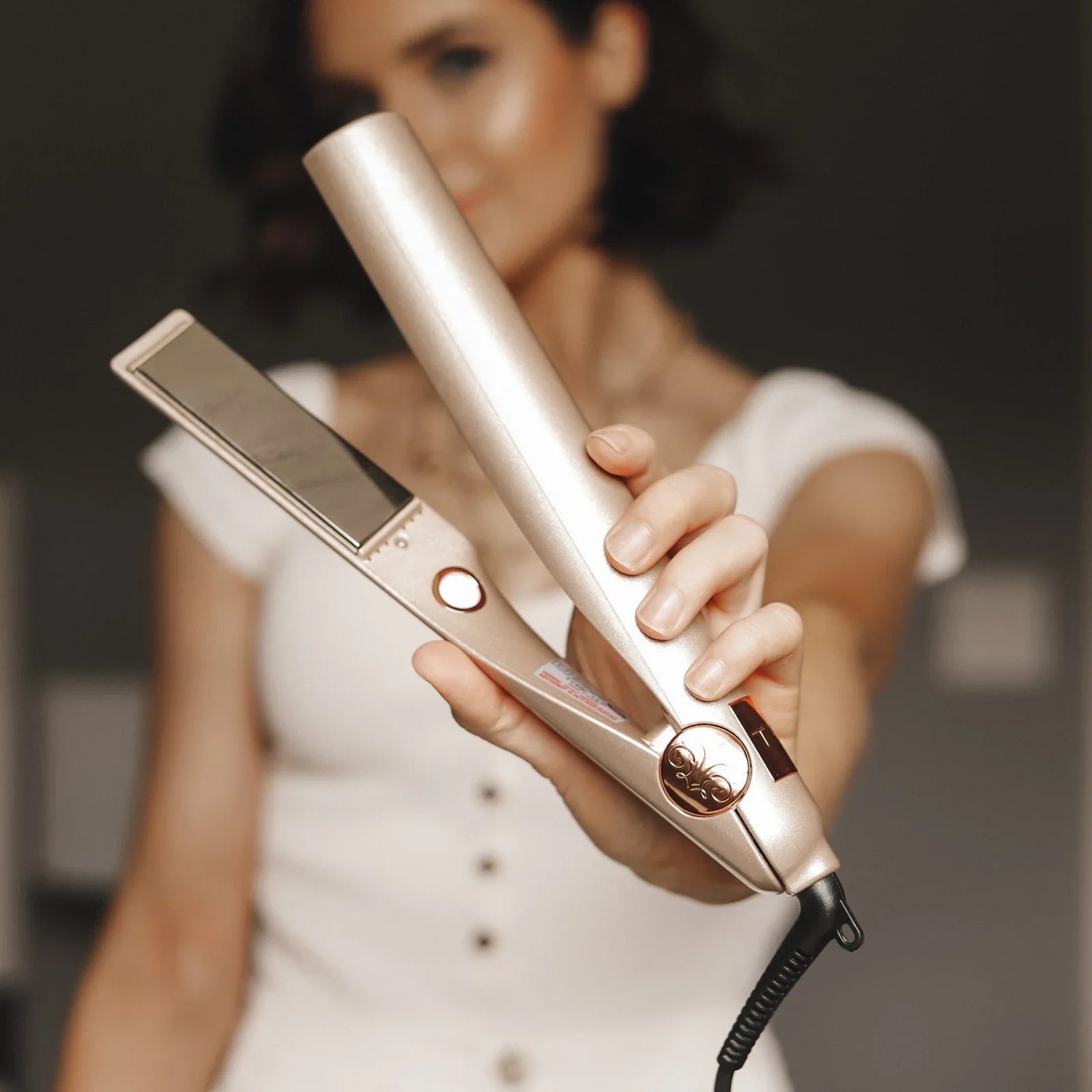 Professional Ceramic Hair Straightener for Sleek Styles - Glamry