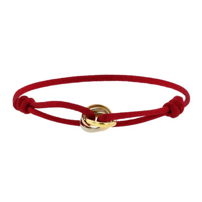 Stylish Woven Leather Cord Bracelets