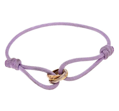 Stylish Woven Leather Cord Bracelets