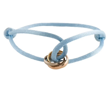 Stylish Woven Leather Cord Bracelets